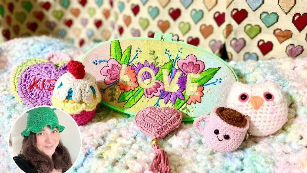 Crochet o arte textil, una opción para enamorar este San Valentín