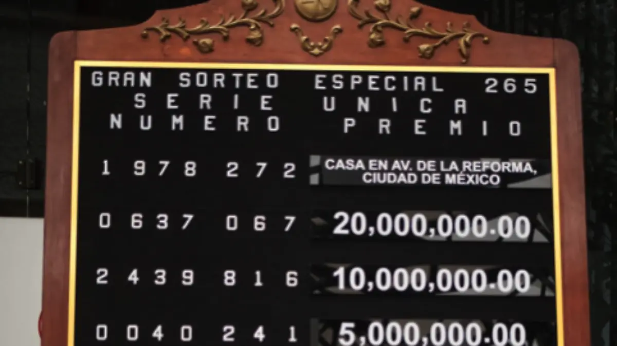 vuelve a caer premio de la Lotería Nacional en Tamaulipas