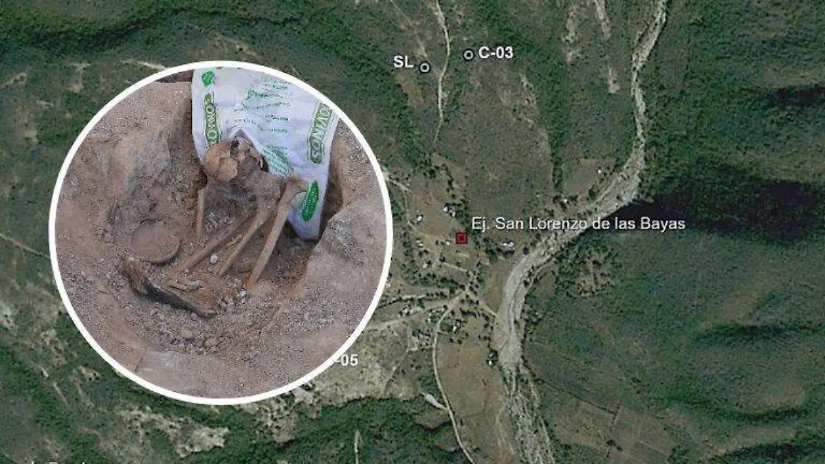 Descubren en Tamaulipas entierro prehispánico con restos óseos y ofrenda