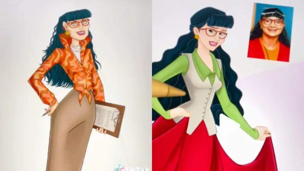 ¿"Betty, la Fea" en versión Disney? Diseñadora la ilustra como princesa y villana [Video]