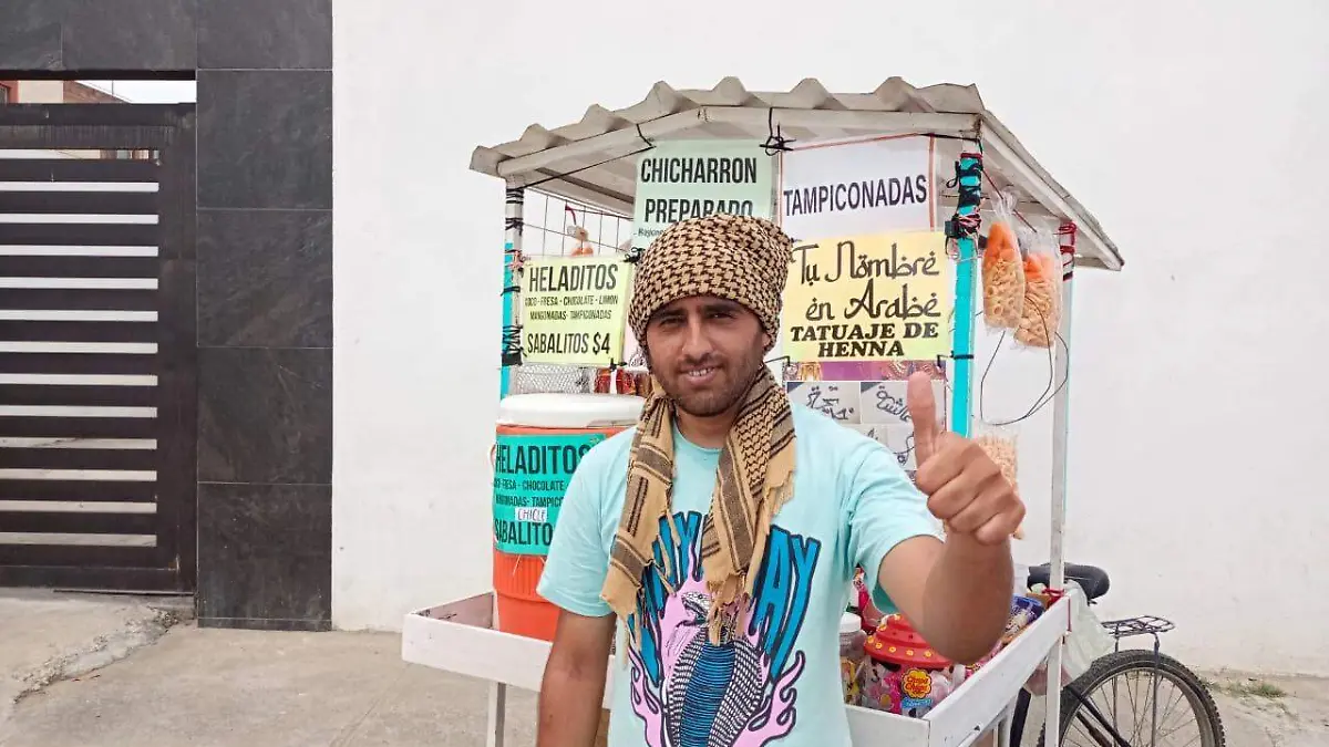 Viaja desde Pakistán para estar con su pareja de Altamira                  