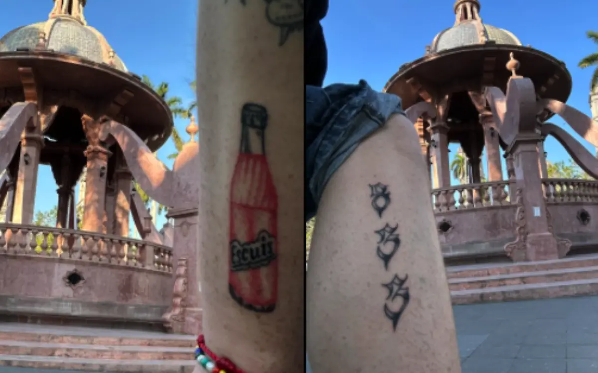 Tuitero se tatúa un Escuis y la clave lada de Tampico