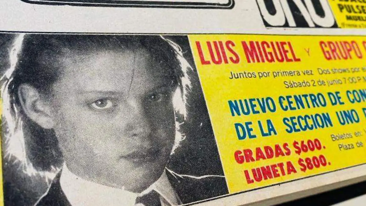 Luis Miguel no viene a Tamaulipas; pero en esta entidad empezó como telonero     