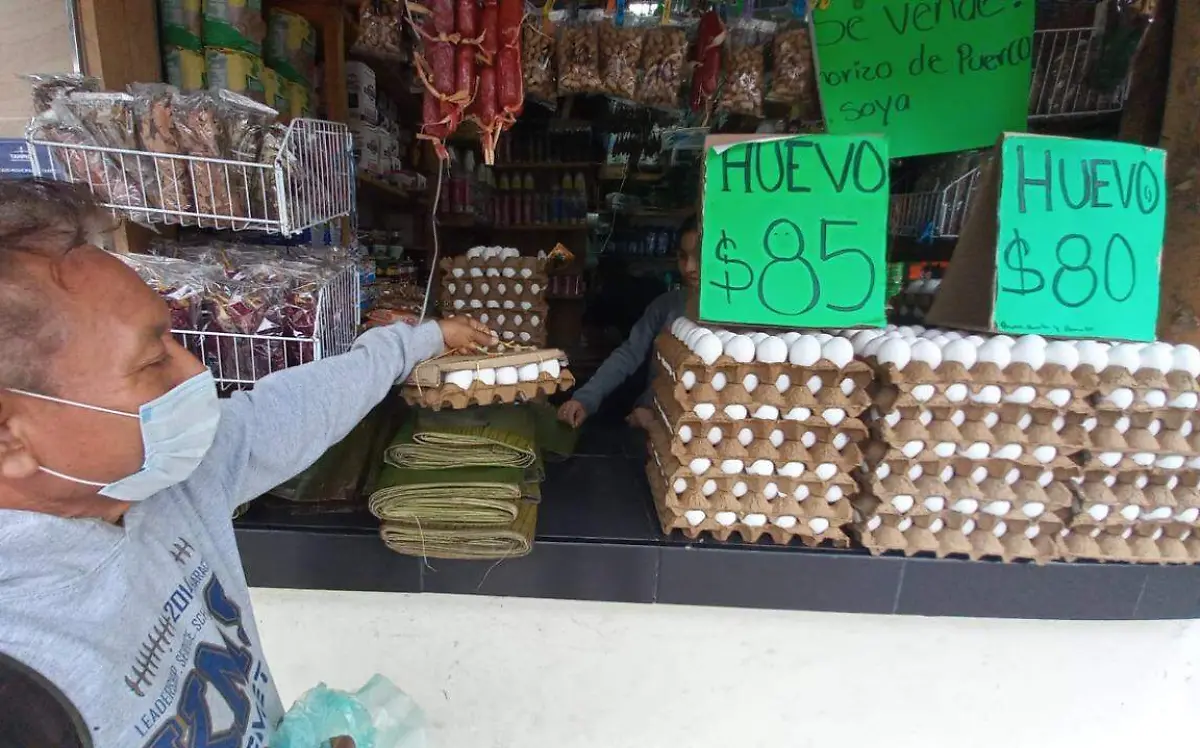 Además del huevo, ¿qué otros productos de la canasta básica han aumentado de precio?1