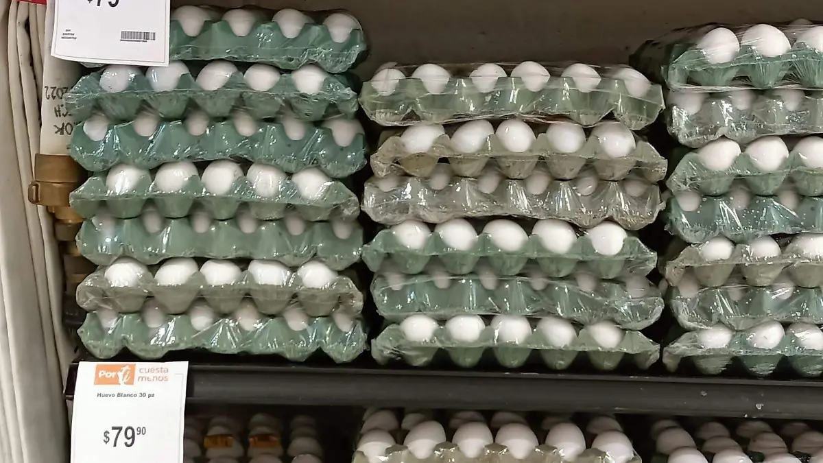 Tapa de huevo cuesta casi 100 pesos, ¿dónde comprarla más barata en Tampico?        