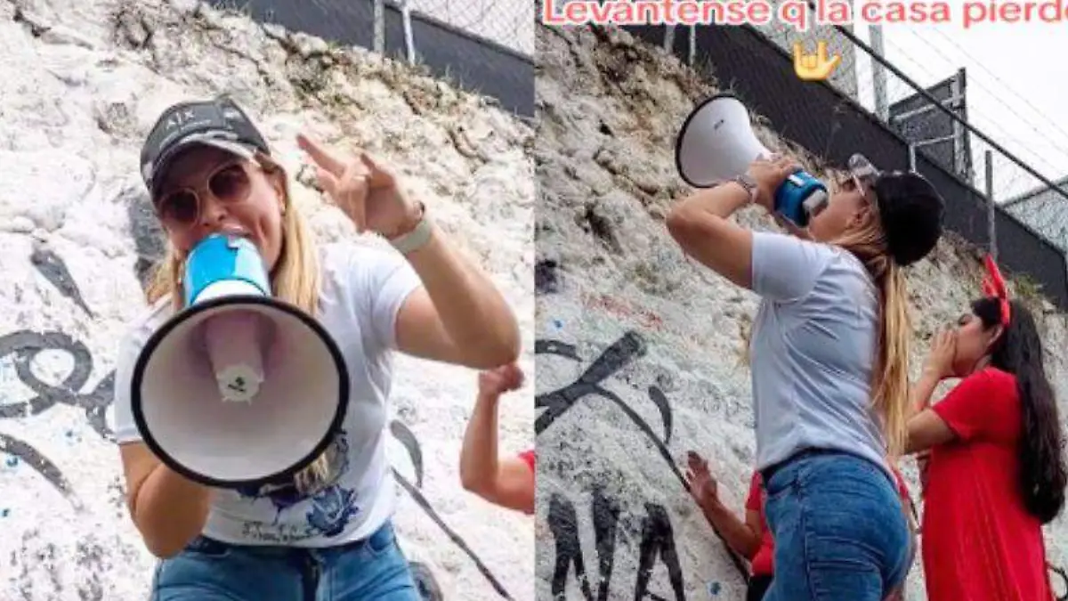 Ella es Jessica, la tampiqueña que se volvió viral por gritar afuera de la Casa de los Famosos     