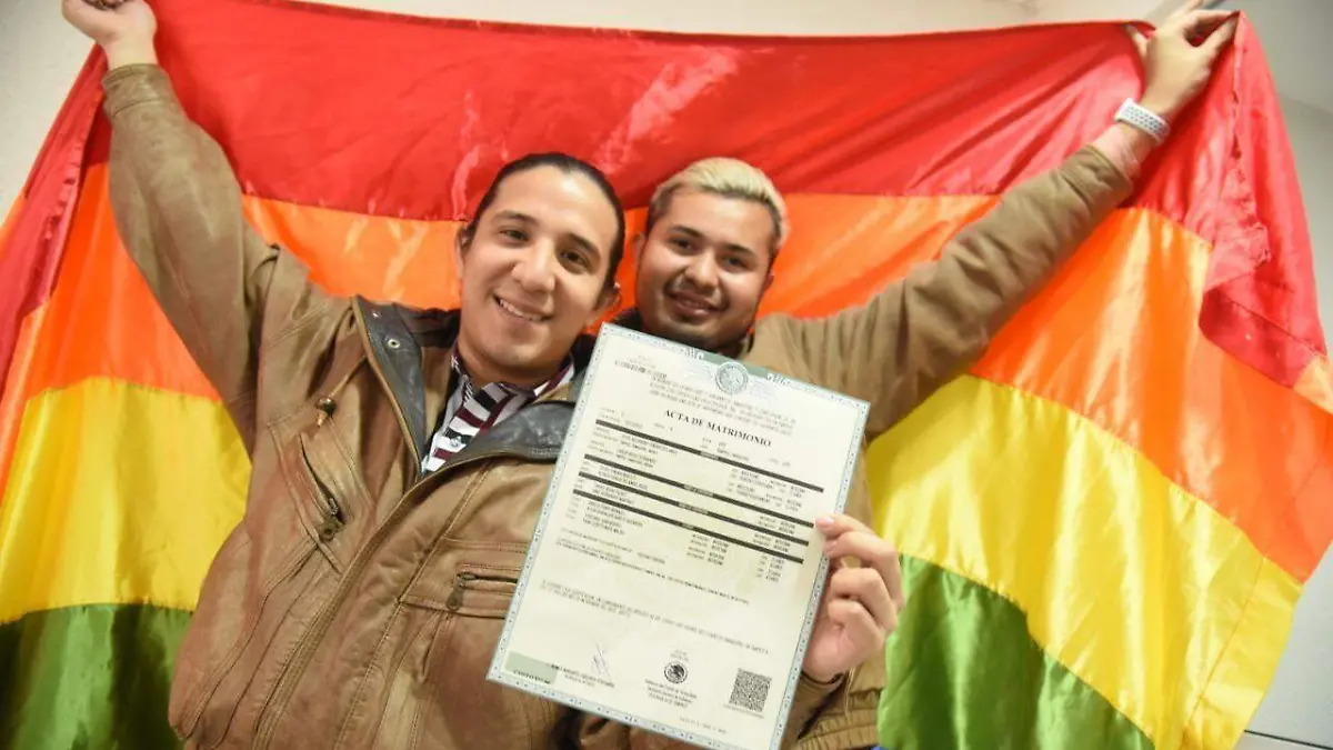 Carlos y Alejandro es el primer matrimonio igualitario sin amparo en Tamaulipas