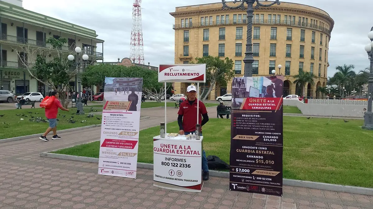 Empleo en la Guardia Estatal de Tamaulipas, estas son las vacantes y prestaciones    