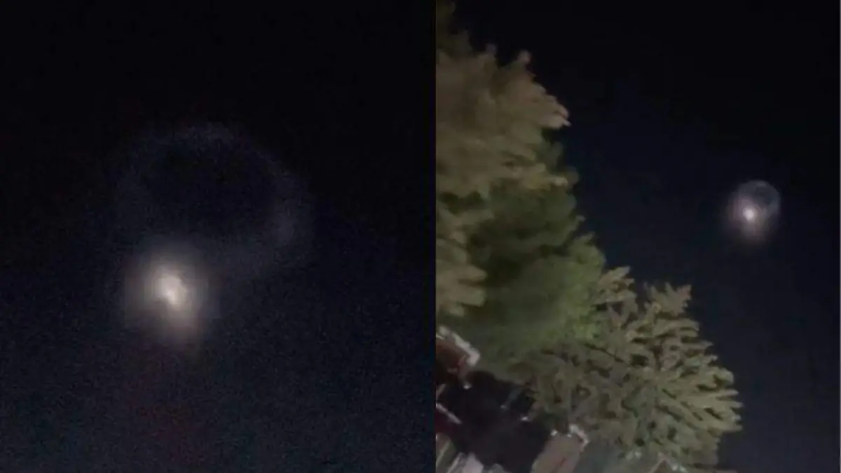 Observan luces extrañas en el cielo de Tamaulipas, ¿fue un ovni? [Video]