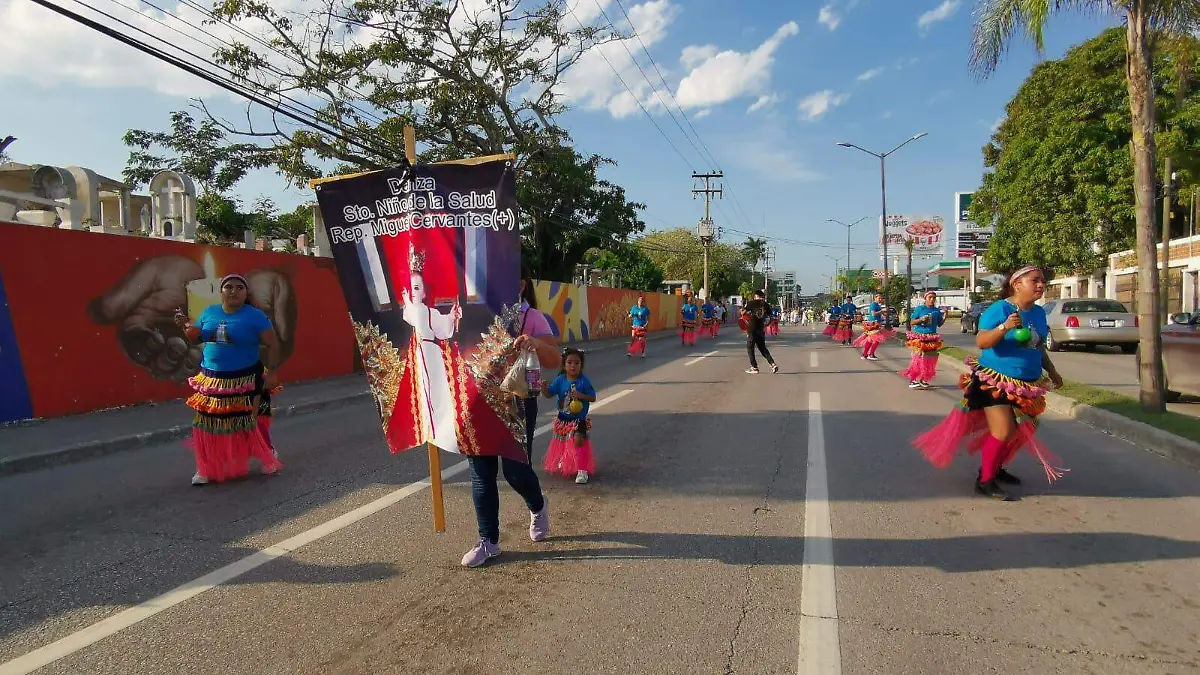 Peregrinación Guadalupana en Tampico