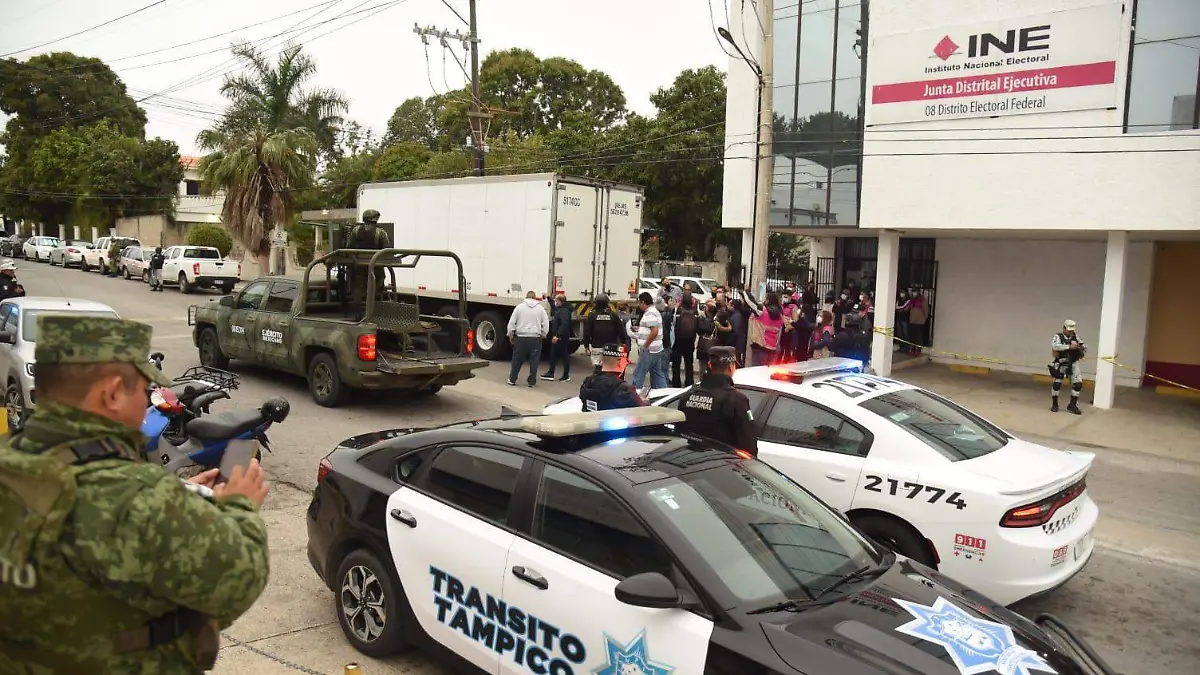 Llegan boletas electorales a Tampico y Ciudad Madero 