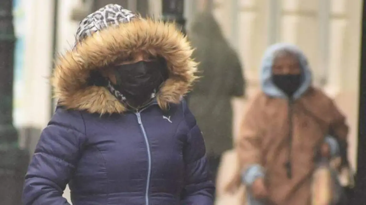 Temperaturas de hasta 5 grados se esperan por ingreso de frente frío en Tamaulipas