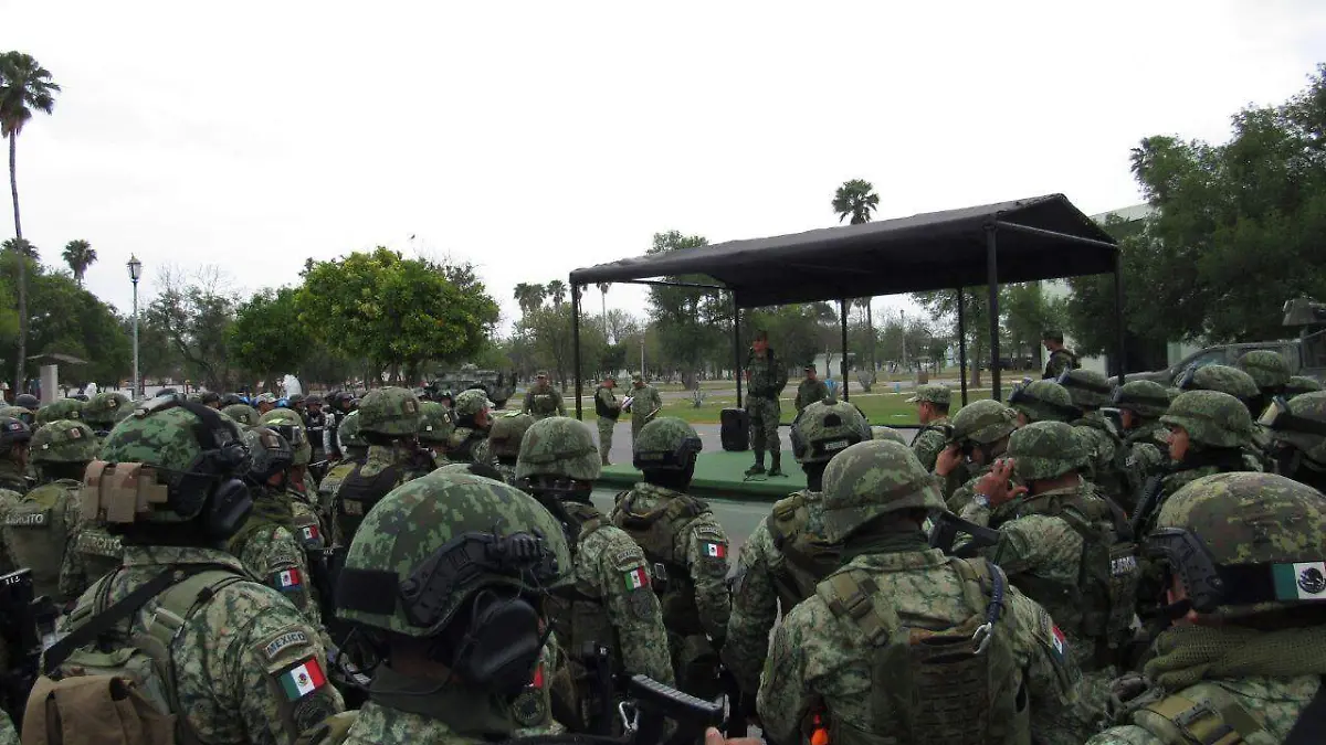 Sedena envía más refuerzos a Tamaulipas, llegan 300 militares a Río Bravvo