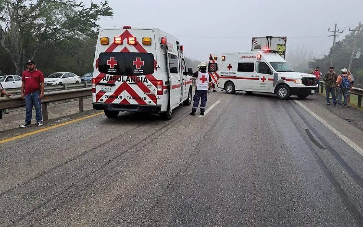 Socorrista de la Cruz Roja Tampico resulta herida en incendio; así la puedes ayudar 