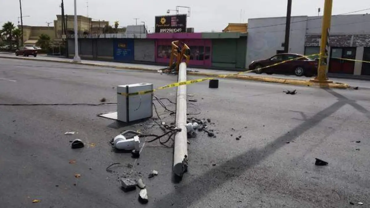 Cámaras del C4 caen derribadas por grupo delincuencial en Reynosa
