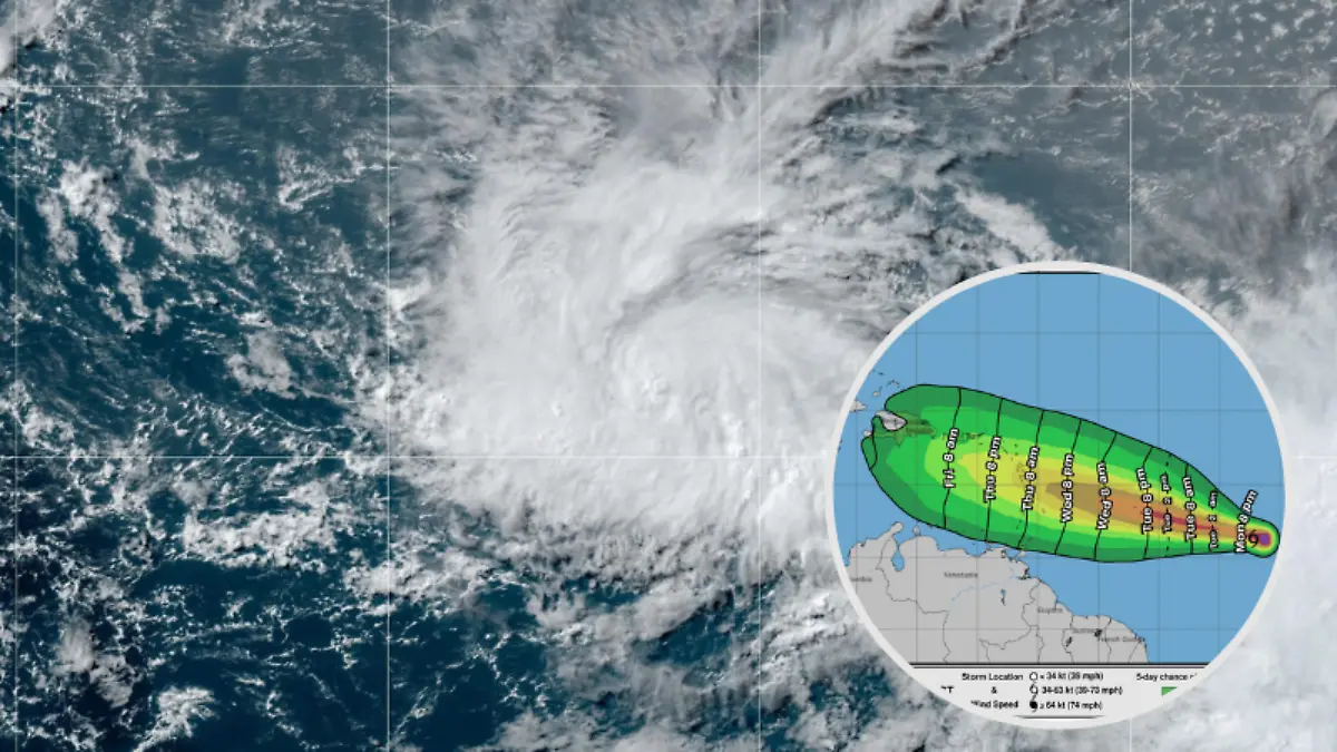 ¿La tormenta Bret se convertirá en huracán? Ya monitorean el océano Atlántico