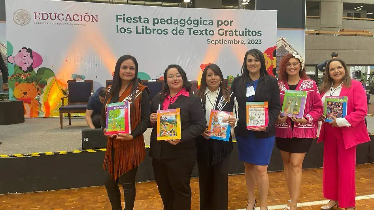 Dan reconocimiento a maestros e ilustradores de Tamaulipas que elaboraron libros de la SEP1