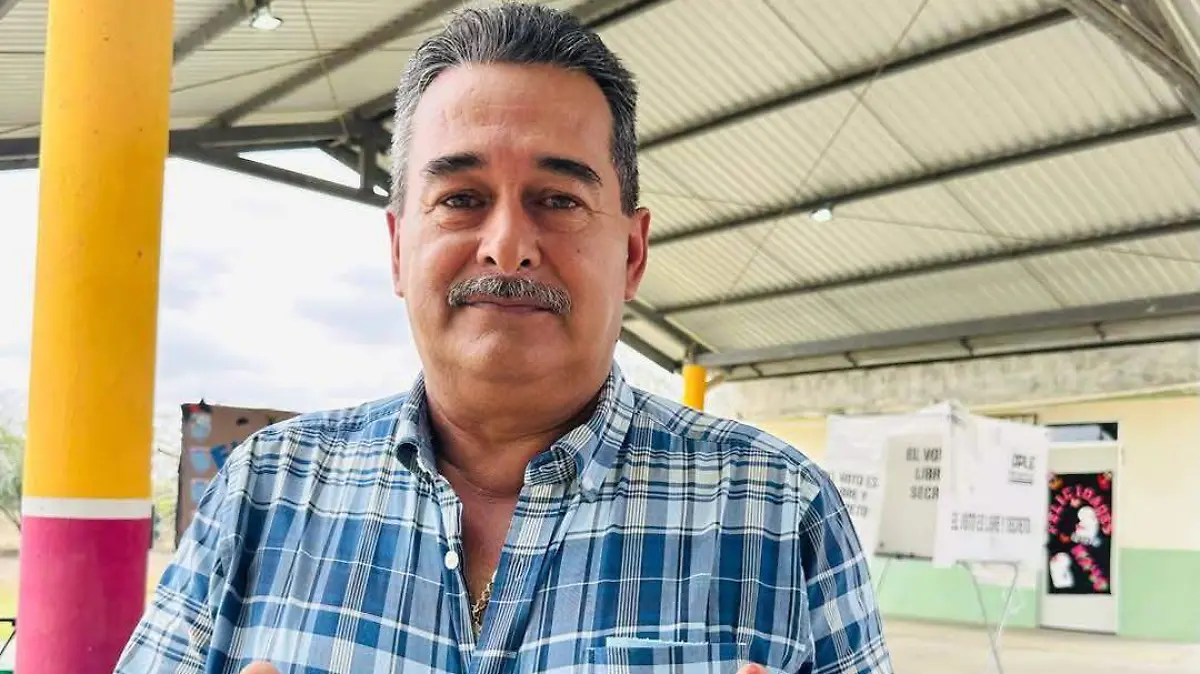 Jorge del Ángel Delgado, candidato del PRI a la alcaldía de Ozuluama, con tendencia favorable en los resultados preeliminares