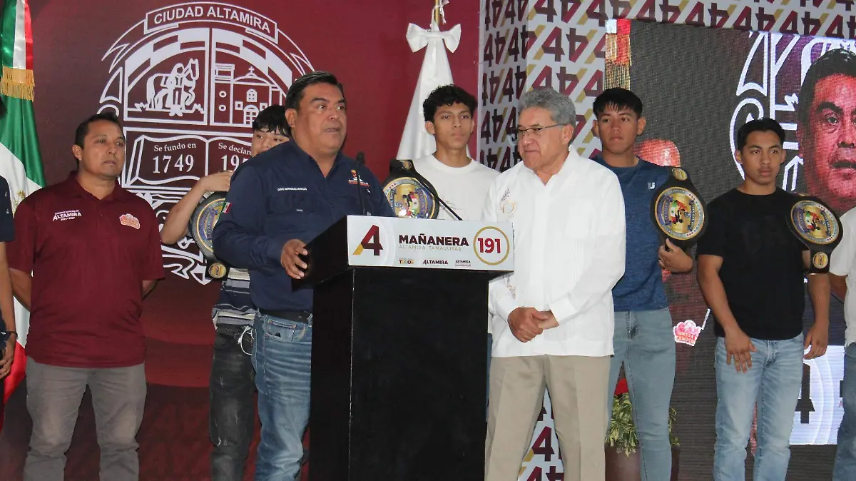 Instalaciones del Estadio Altamira servirán para desarrollar las prácticas de boxeo de los jóvenes que se integren a la Escuela Municipal de la disciplina 