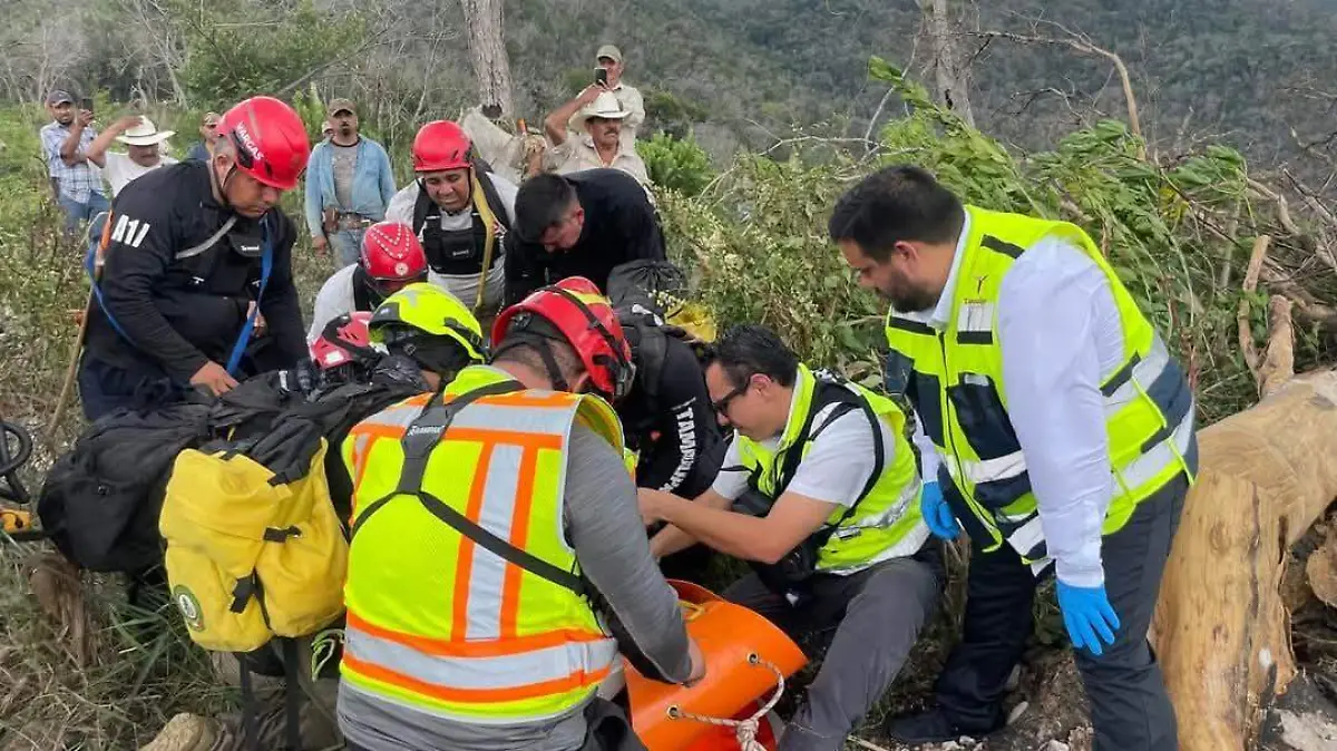 El paciente fue estabilizado en el lugar de los hechos antes de ser trasladado a un centro médico