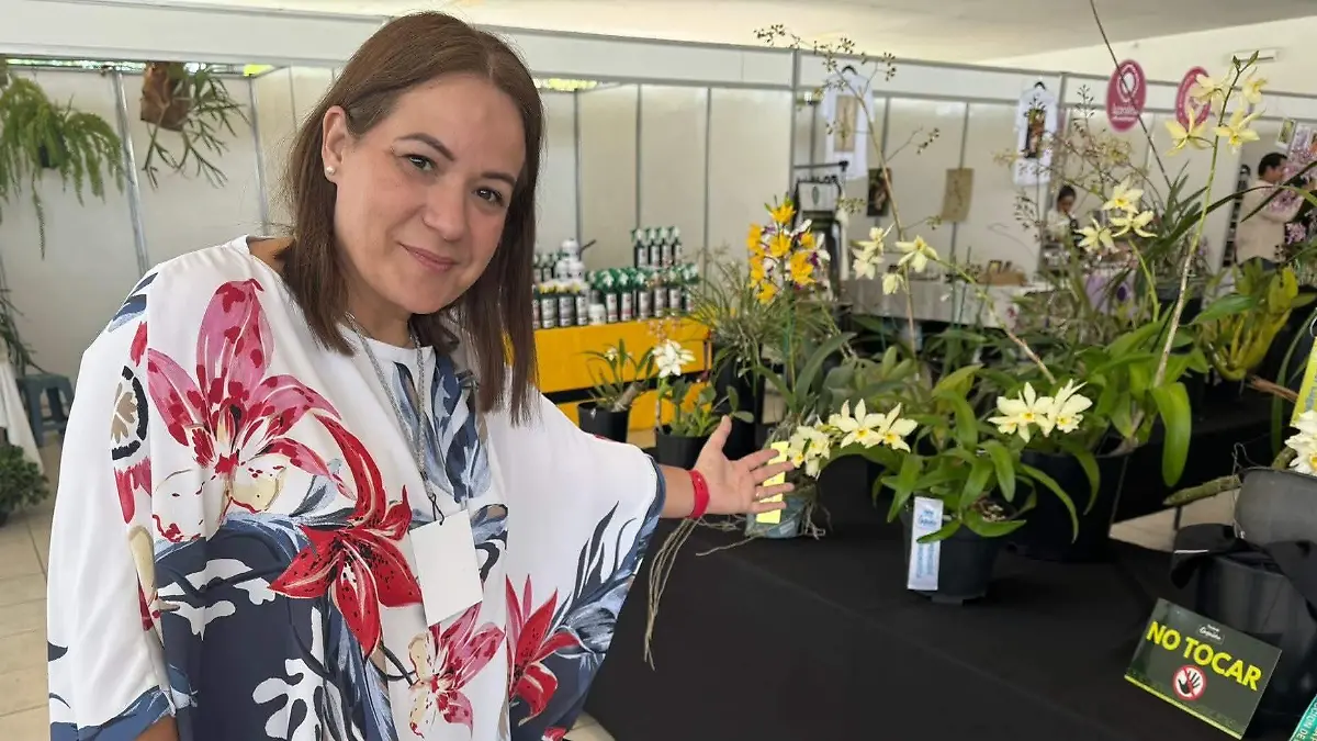 El amor a la orquídeas se observa en cada flor