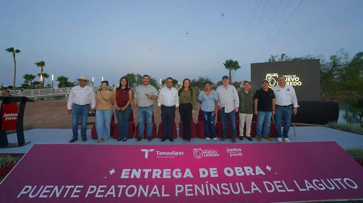 “No es solo una estructura, es un símbolo de unidad”, dijo la alcaldesa Carmen Lilia Canturosas