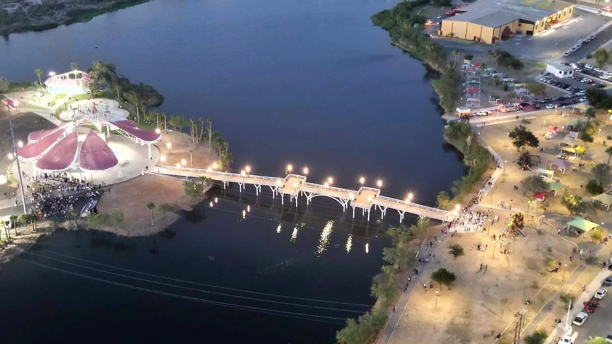Inauguran en Nuevo Laredo el Puente Panorámico del Parque Península El Laguito Gobierno de NLD (4)