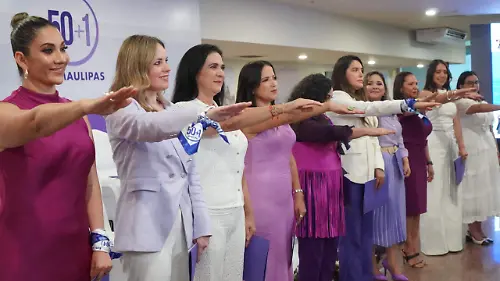 Encabeza Mónica Villarreal lucha por el empoderamiento femenino desde 50+1 Tamaulipas Josué García (2)
