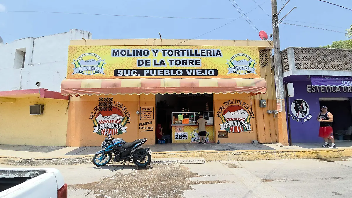 El precio del kilo de masa y tortilla en el sur de Tamaulipas es similar al del norte de Veracruz: 22 y 28 pesos respectivamente