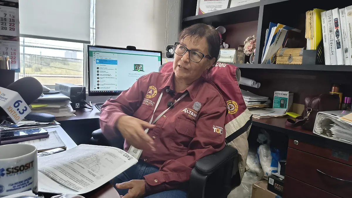 Maria Luisa Cuevas Rivera, directora de Protección Civil, informó que las lluvias del miércoles 11 de junio no fueron significativas
