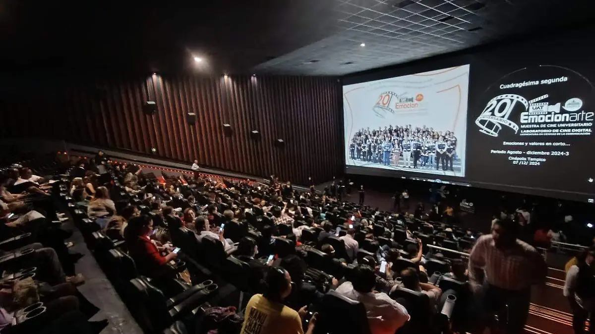 Las muestras de cine de Emoción Arte de la UAT se han presentado en salas de diversas cadenas de cine estatales 