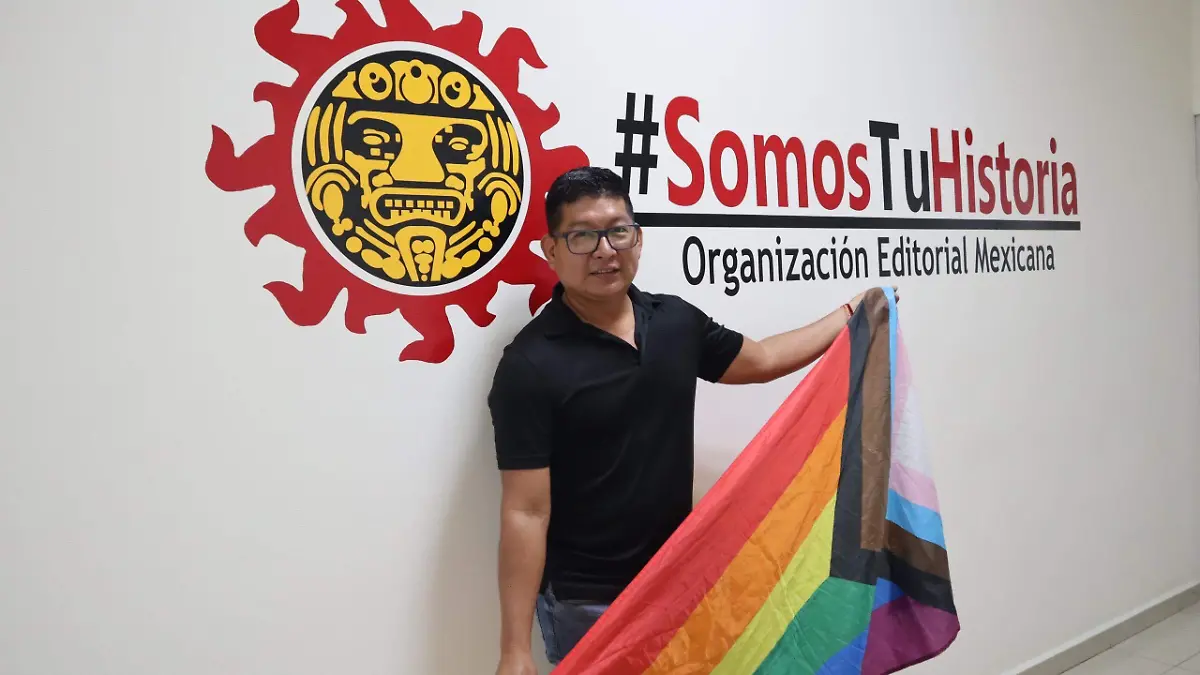 Celso Pérez Ruiz es el presidente de “Tendremos Alas AC” y coordinador del movimiento “Trabajo en equipo LGBTTIQ+ Tamaulipas”
