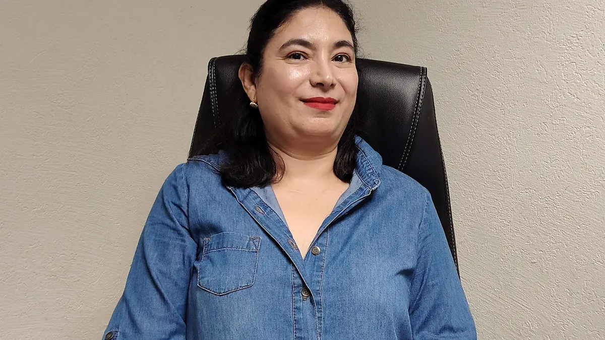 Yazmina Aracely Mendoza, titular del Centro de Salud 