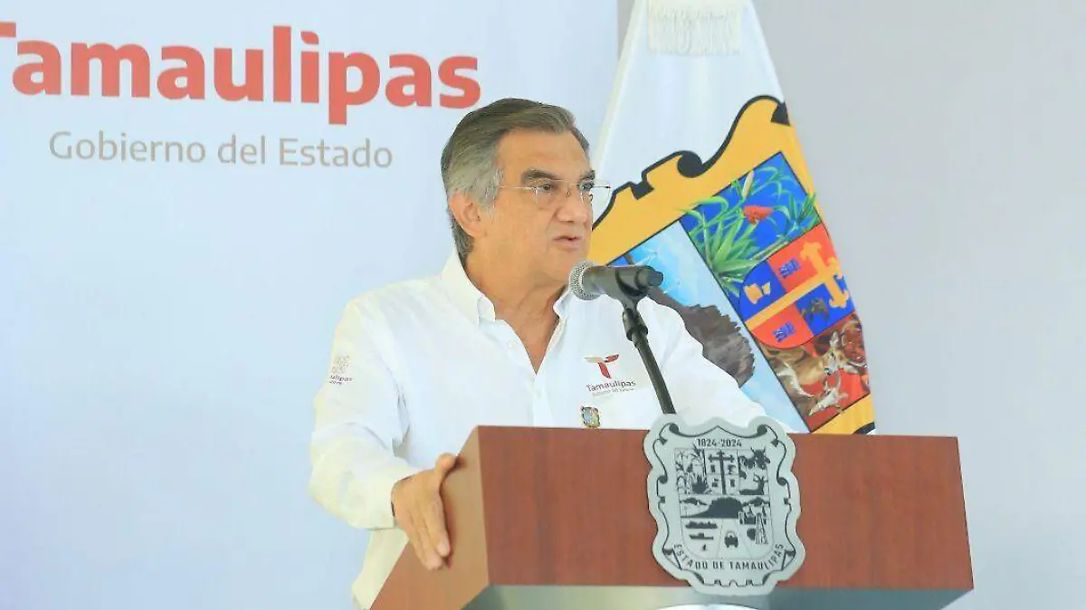 El gobernador de Tamaulipas, Américo Villarreal Anaya