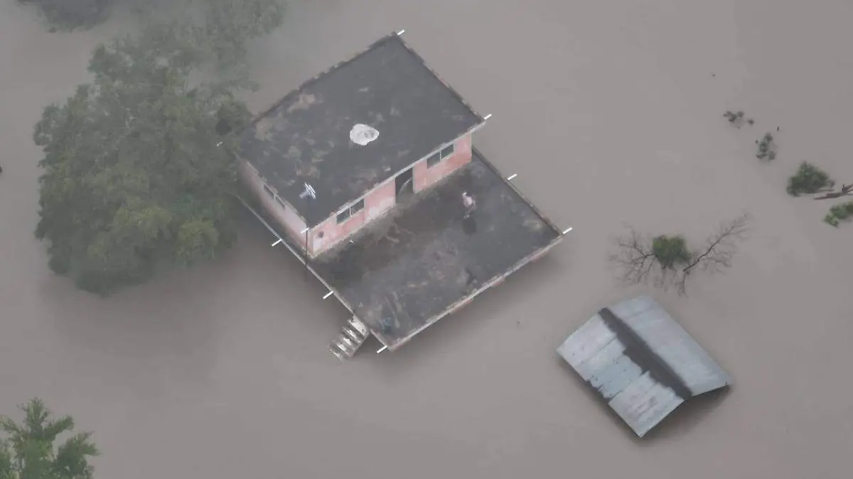Xicoténcatl
, municipio conocido por su producción agrícola, se encuentra bajo el agua debido a una precipitación de 433 mm acaecida del 20 al 24 de junio