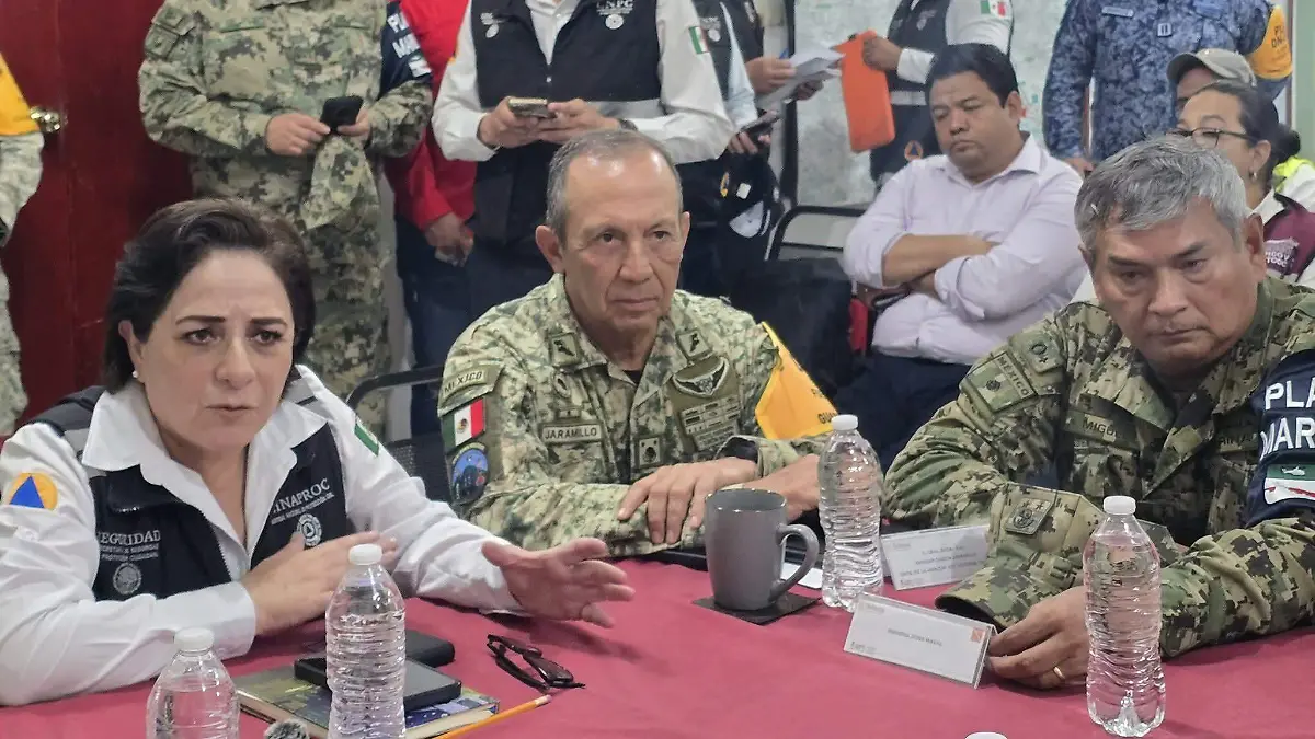 CNPC coordina reunión con alcaldes y Sedena por lluvias en la región sur de Tamaulipas