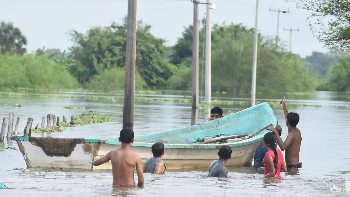 Inundación Ejido La Reforma