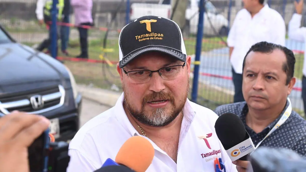 El secretario general de Gobierno de Tamaulipas, Héctor Joel Villegas González