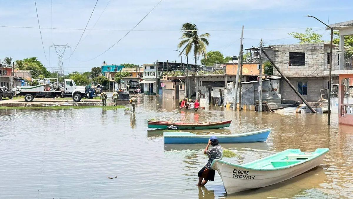 Temen que se tengan brotes de enfermedades debido a las recientes lluvias y encharcamientos