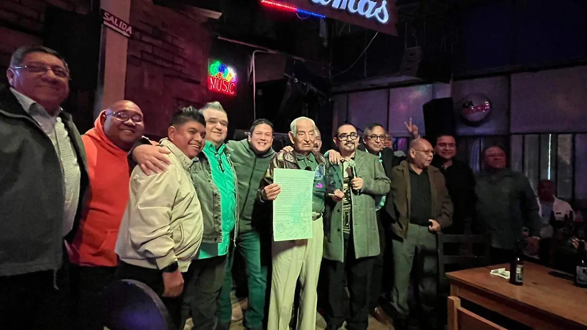 Celebran 89 años de Aarón Hernández Villegas, leyenda musical de Tampico