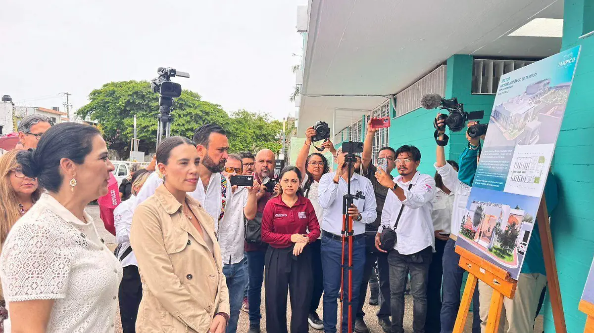 Tampico estrena centro turístico con áreas verdes y edificio Art Decó