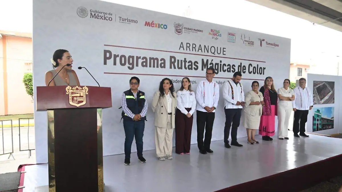 Ciudad Madero se suma a la red del Programa “Rutas Mágicas de Color”