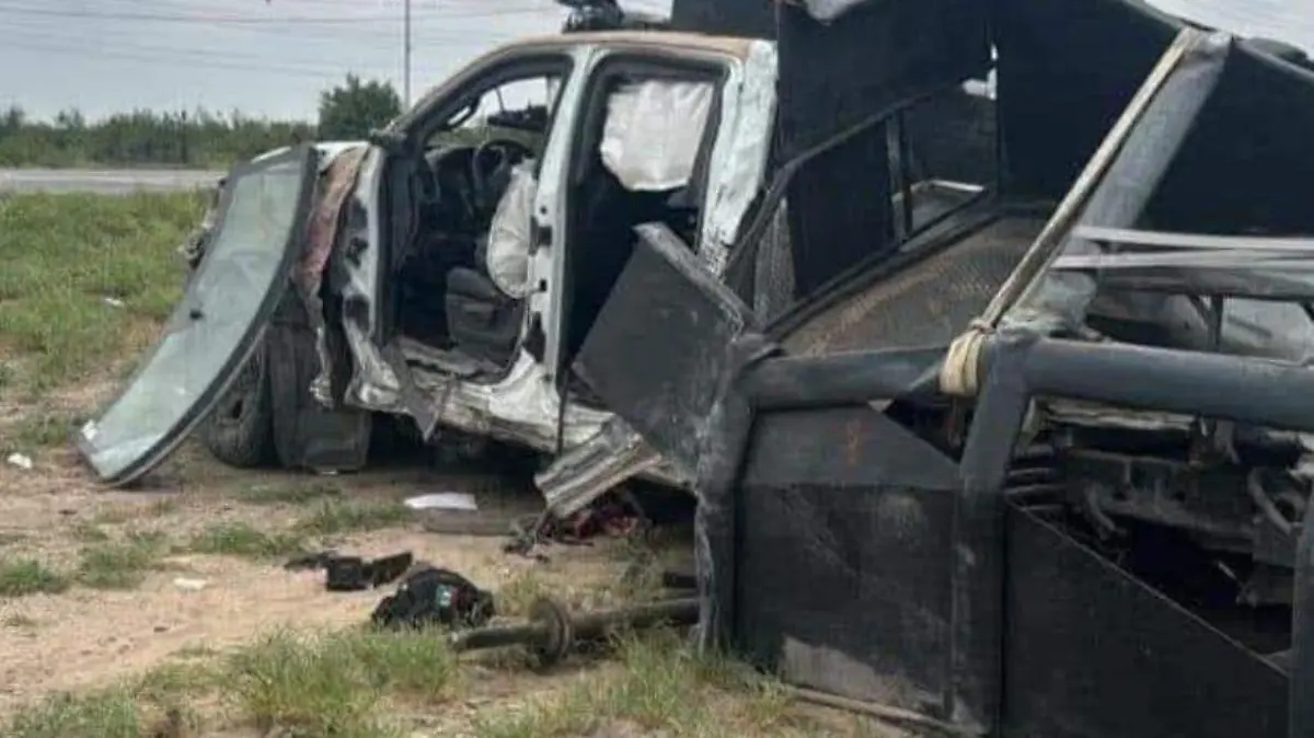 El percance ocurrió la tarde del martes 15 de julio en el municipio fronterizo de Nuevo Laredo, Tamaulipas