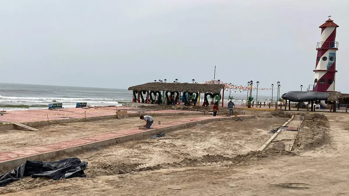 La importante construcción del Bulevar Costero avanza en Playa Hermosa