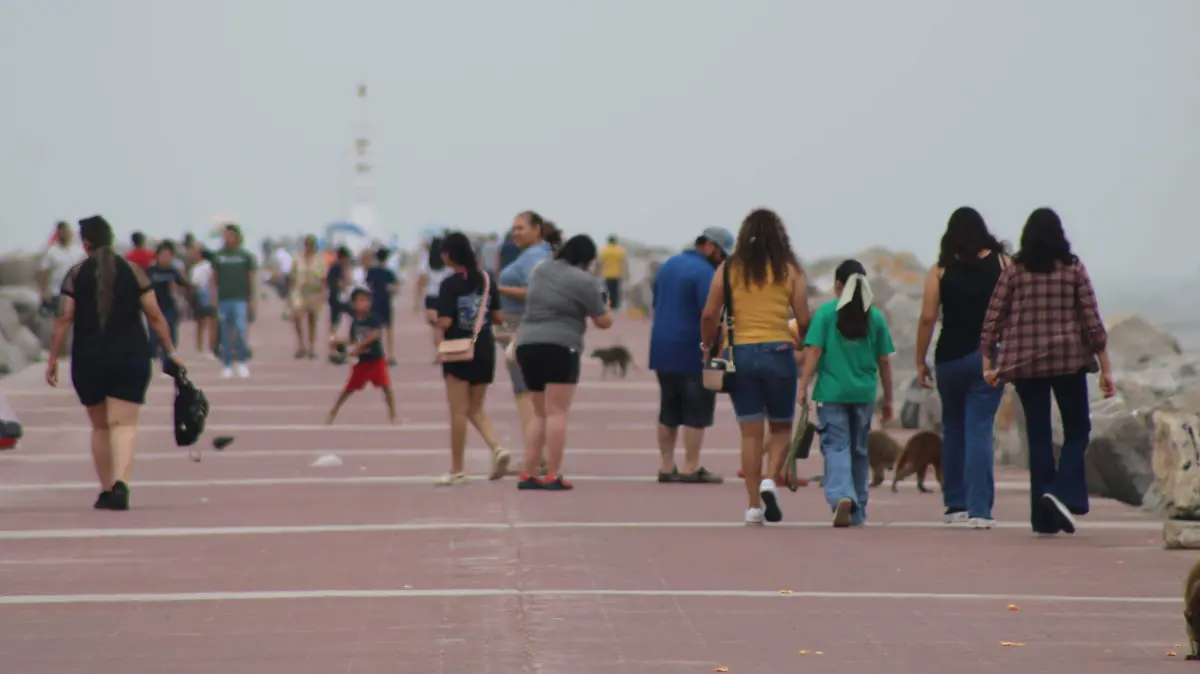Buscarán certificar las escolleras de playa Miramar