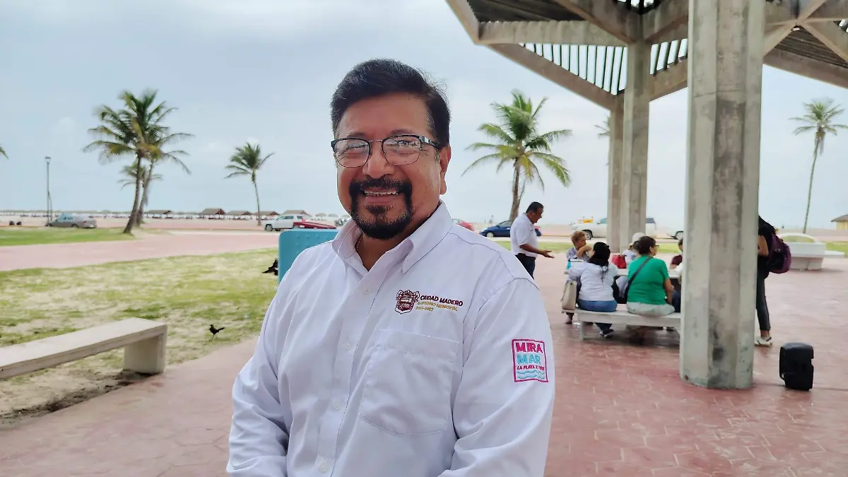 Héctor Ortega, titular de la Dirección del Adulto Mayor en Ciudad Madero
