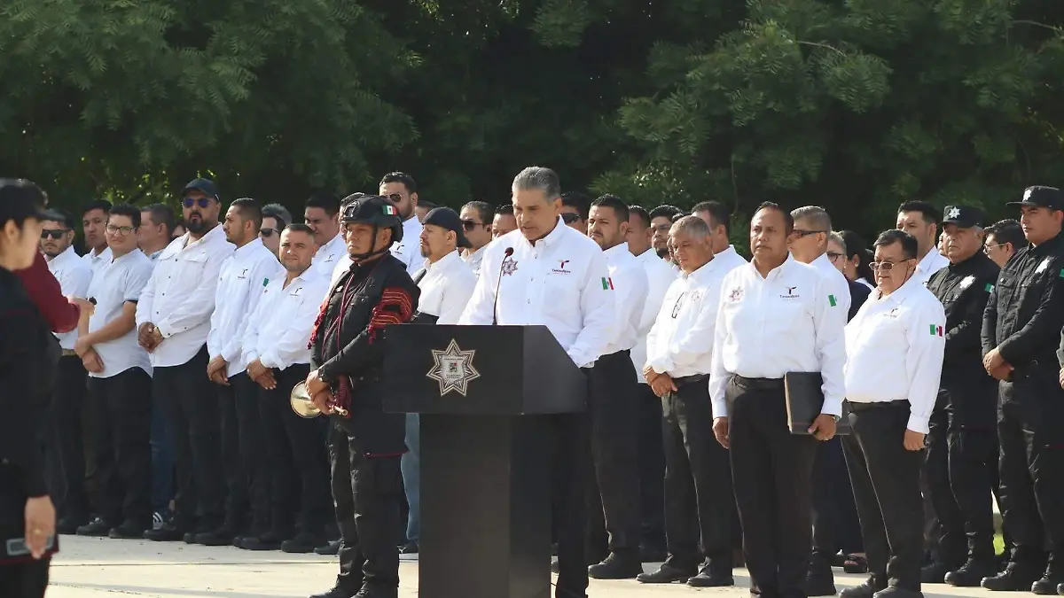 Honran con ceremonia póstuma a elementos caídos en cumplimiento del deber en Nuevo Laredo