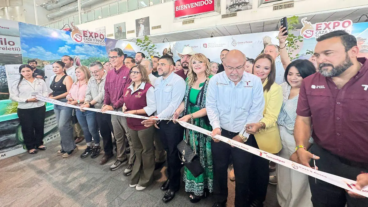 Autoridades inauguran la Expo de Caza y Pesca 2025