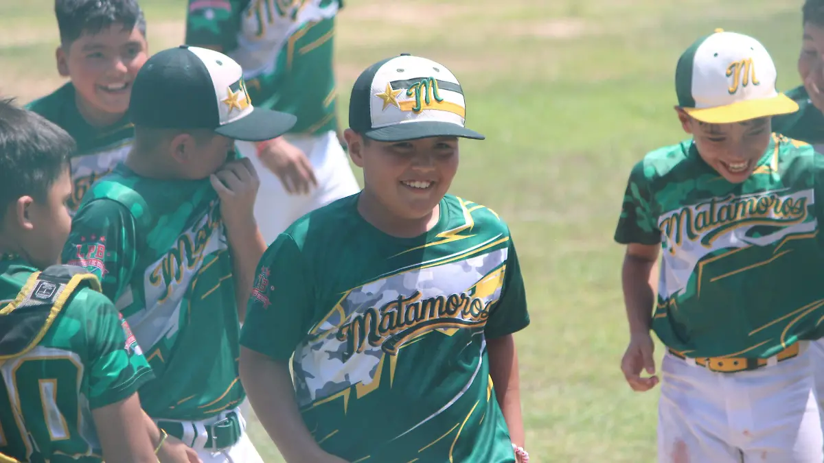 Con un contundente 12-0, el equipo de Matamoros se coronó campeón del Torneo Estatal de Beisbol Pre-Infantil 