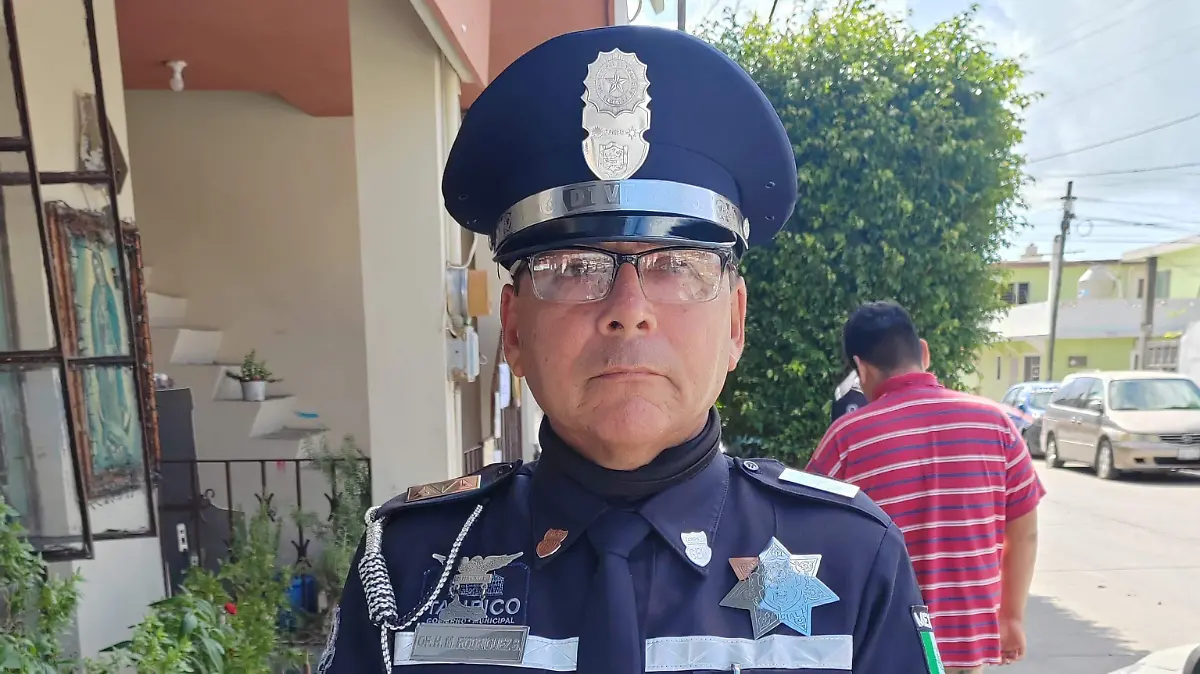 Héctor Manuel Rodríguez Silva, director de Tránsito y Vialidad de Tampico